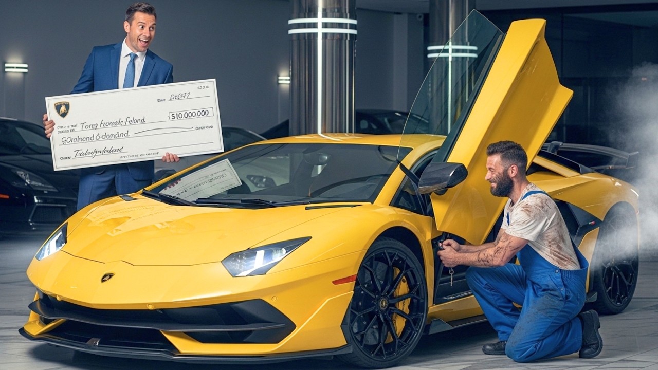 MILLONARIO APOSTÓ $10 MILLONES A QUE NADIE PODÍA ARRANCAR SU LAMBORGHINI — SE EQUIVOCÓ