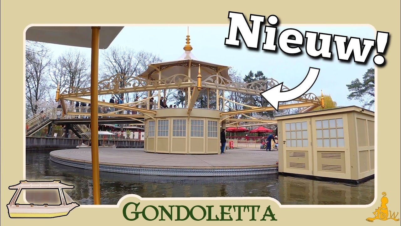 [#Efteling] NIEUWE overkapping Gondoletta