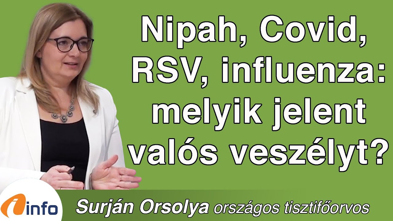 Nipah, Covid, RSV, influenza: melyik jelent valós veszélyt? Surján Orsolya, InfoRádió, Aréna