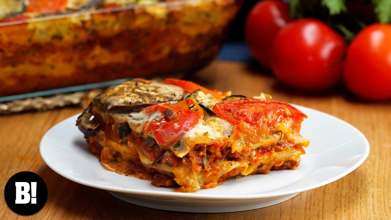 Vegan Ratatouille Lasagne