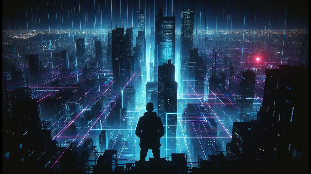 NIGHT_CΞLLS // Gridwaves - Dark Cyber Techno | Night Drive Synthwave Energy