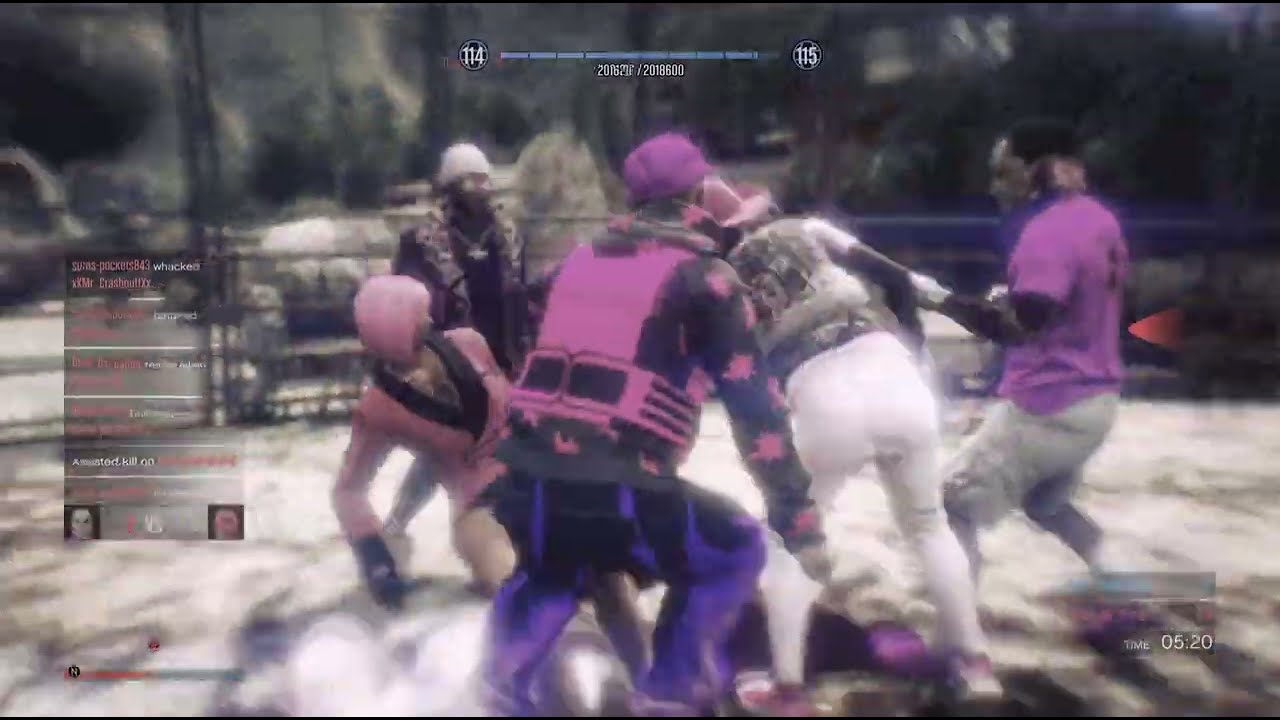 Grand Theft Auto V: Pink Cage Fight