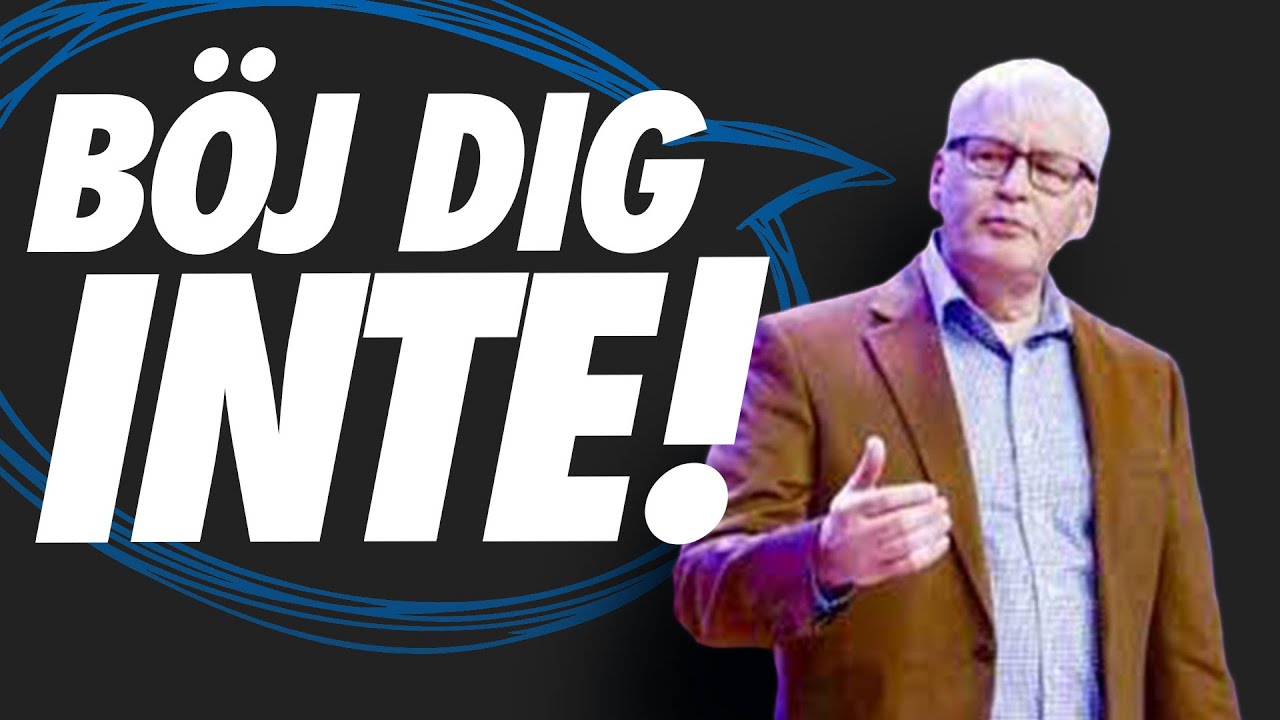 BÖJ DIG INTE! | Knivskarpt budskap av Johnny Foglander