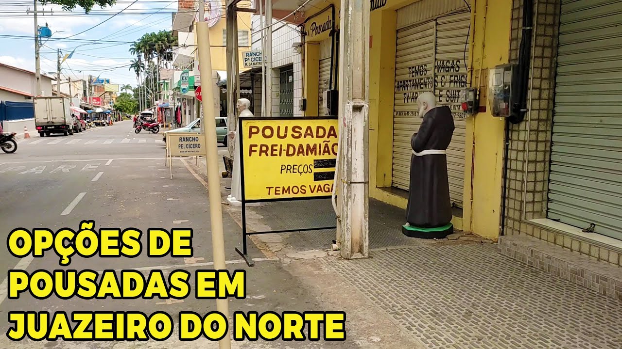 Veja opções de Pousadas em Juazeiro do Norte na Rua da Matriz e Av. Dr. Floro