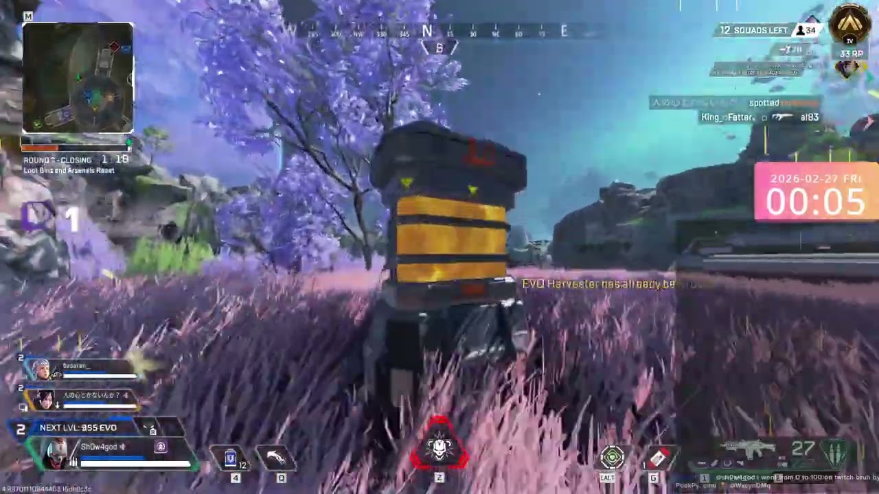 [Apex Legends→Street Figter 6]世の中も炊いちゃうよランク ～春の陽気を添えて～with母
