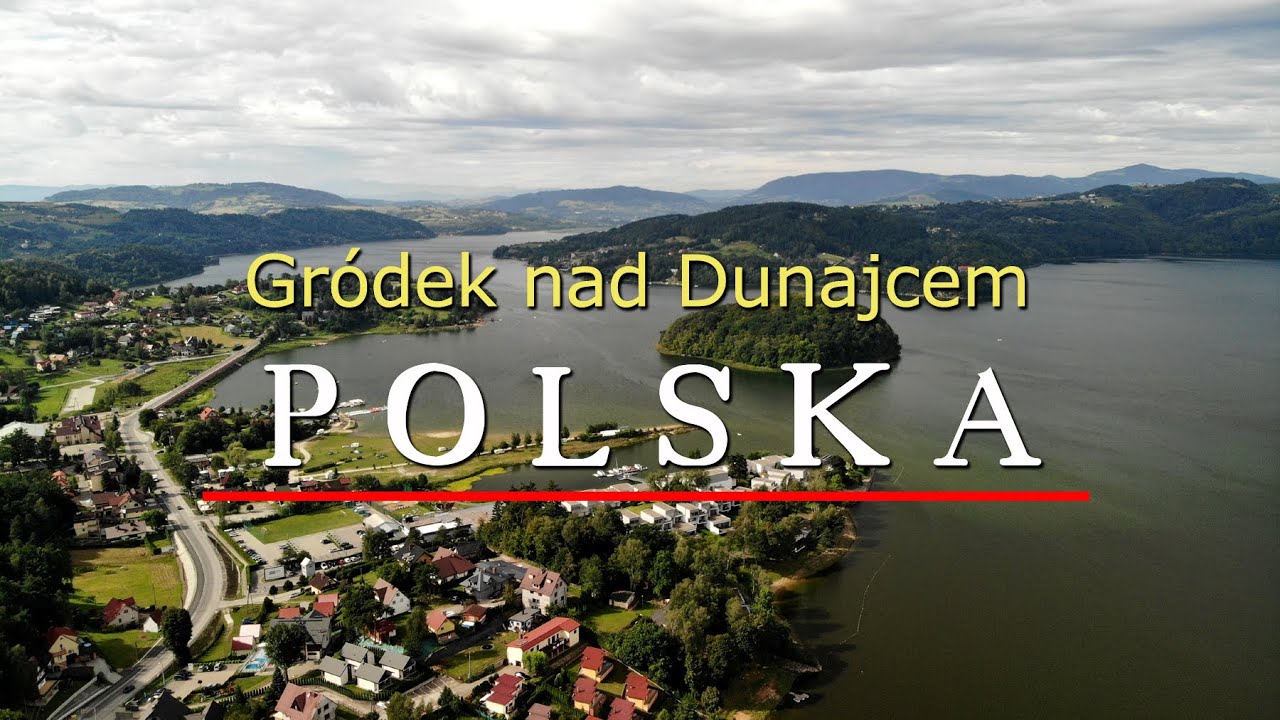 🇵🇱 Gródek nad Dunajcem 2022 4K z lotu ptaka