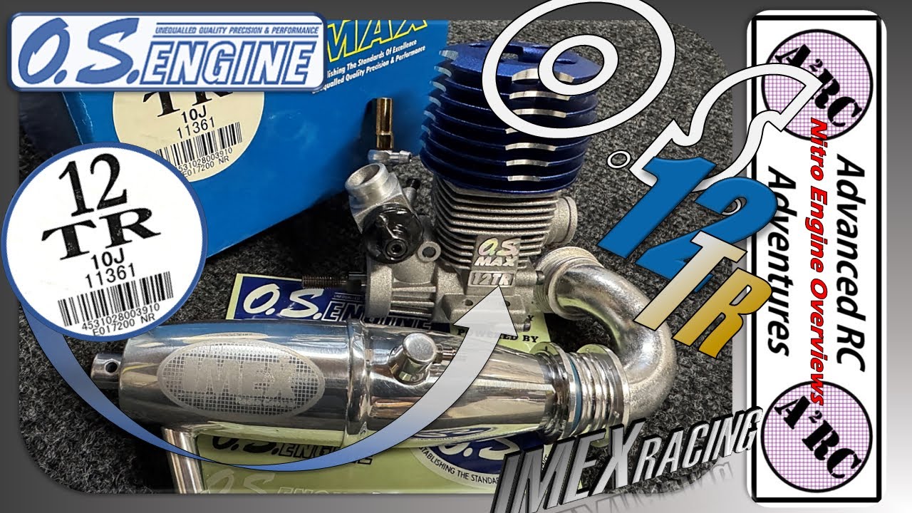 OS MAX 12TR Nitro Engine Overview - Dare to Compare with OS 12 CV-R & 12TG - ABC IMEX Club Racer