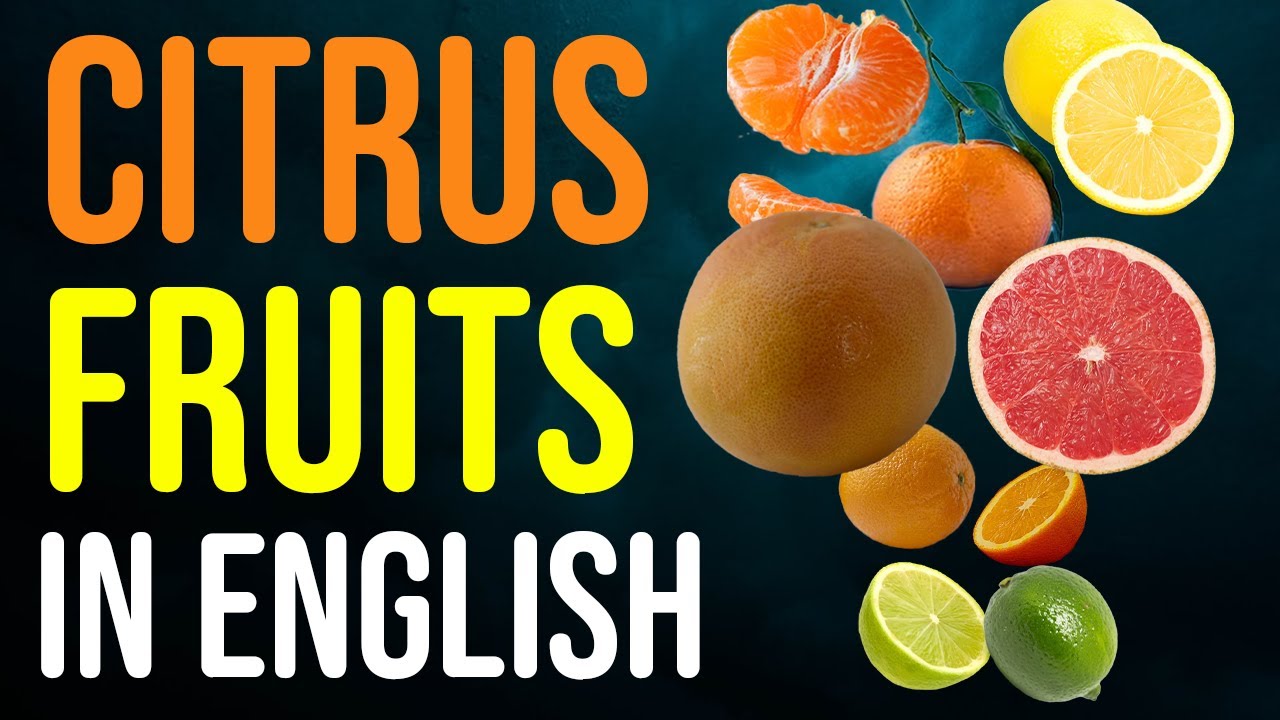 Citrus Fruits In English With Pictures