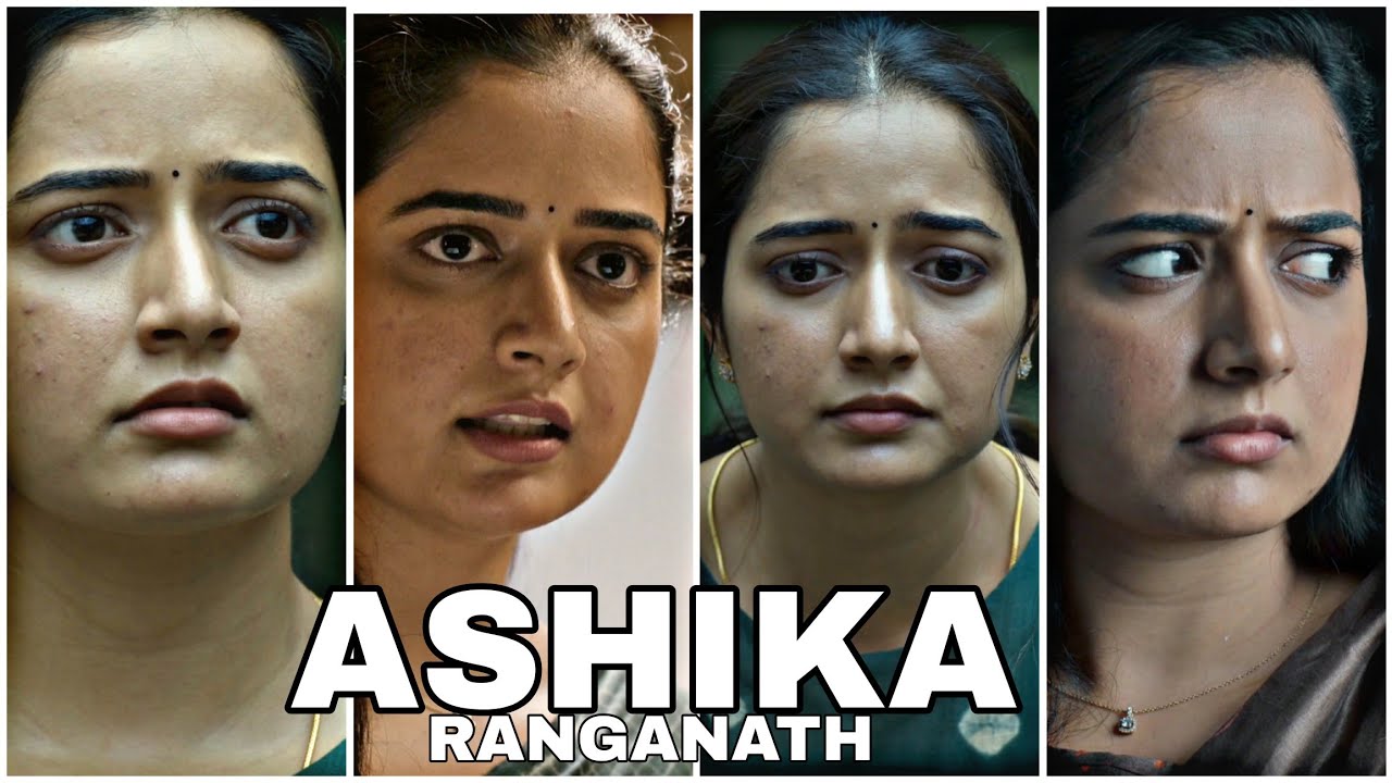 Ashika ranganath hot face expression and hot vertical edit. #actress #vertical #edit #shorts