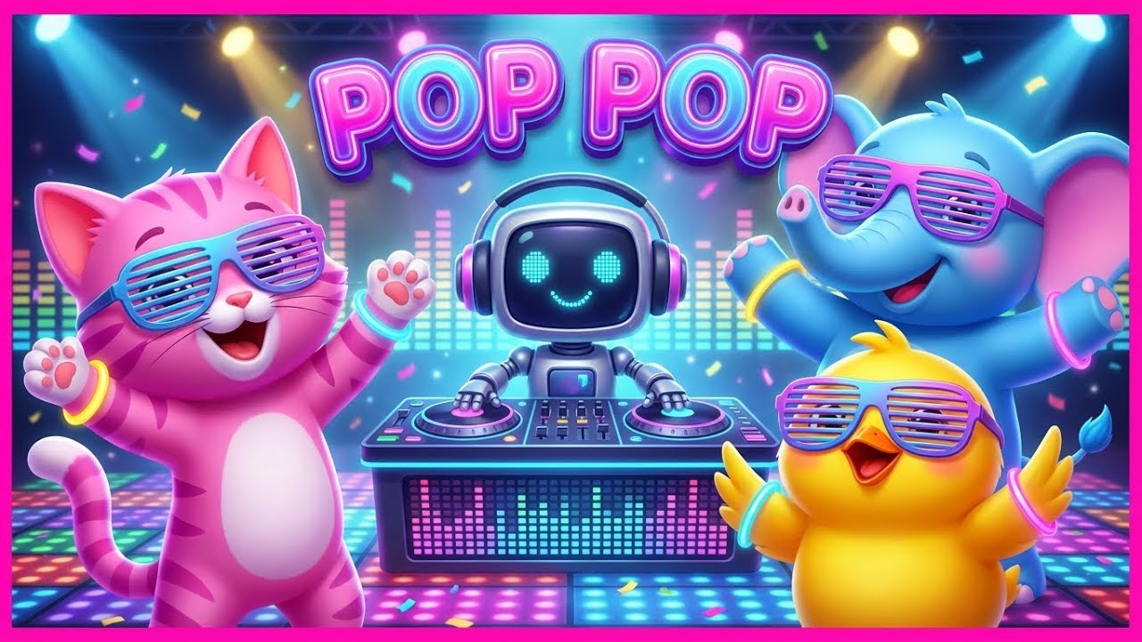 POP POP (Música para Dançar) - Música Infantil - OFICIAL
