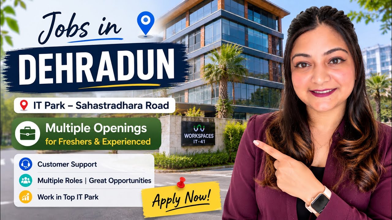 👉🏻Dehradun IT Park Multiple Jobs Openings 🔥|| Customer Support Role  #itpark #dehradun #dehradunjobs