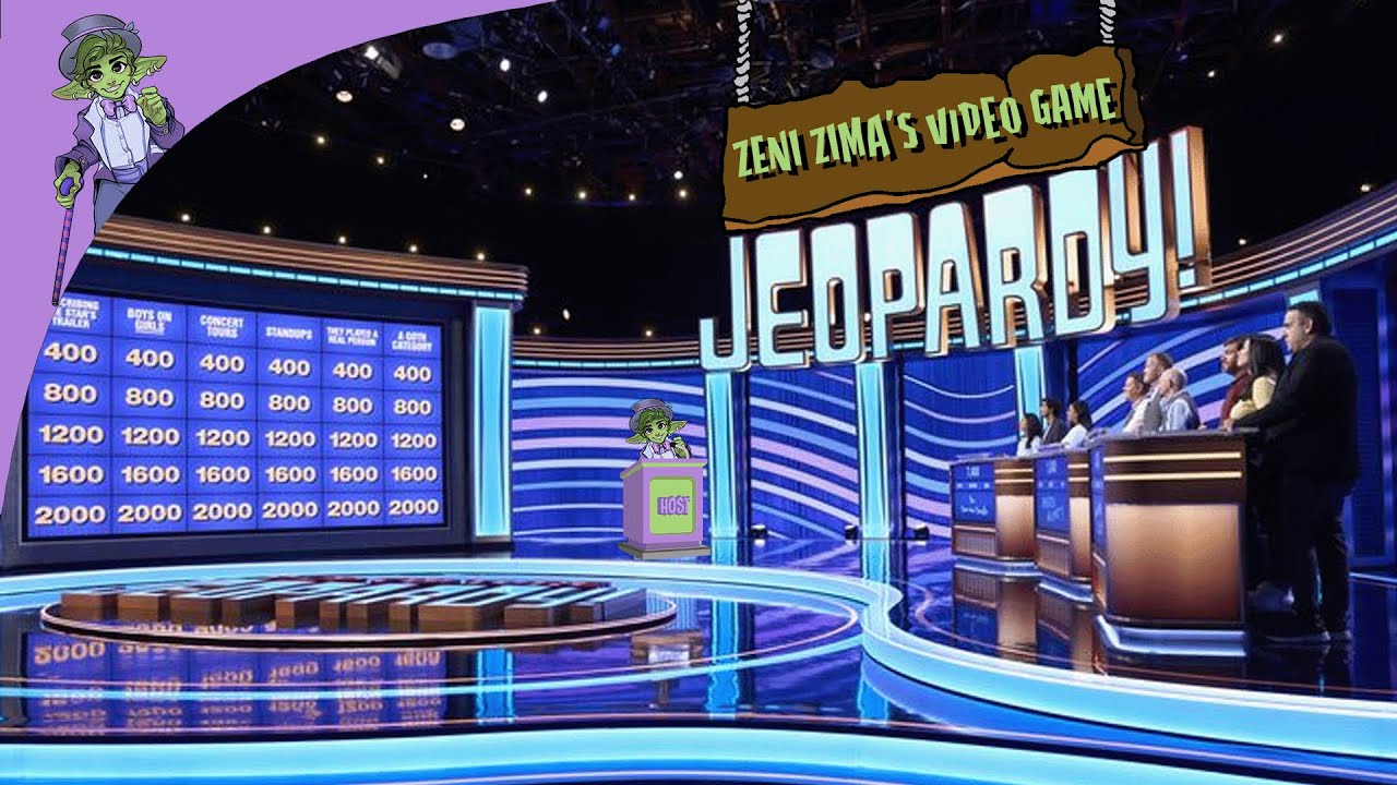 Zeni Zima hosts Video Game Jeopardy!
