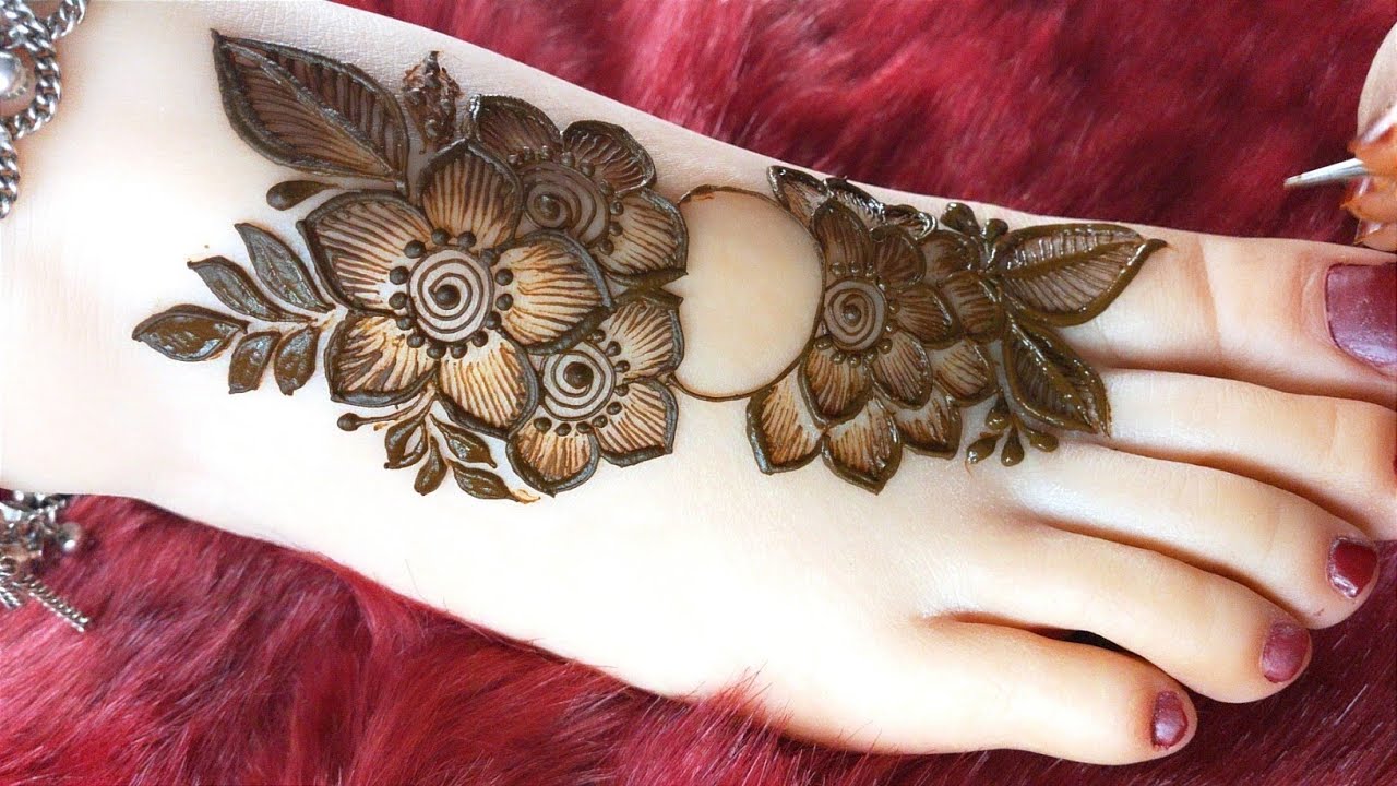 Very beautiful feet 👣 mehndi design | karva chauth Mehndi | mehndi ka design | mehndi design |Mehndi