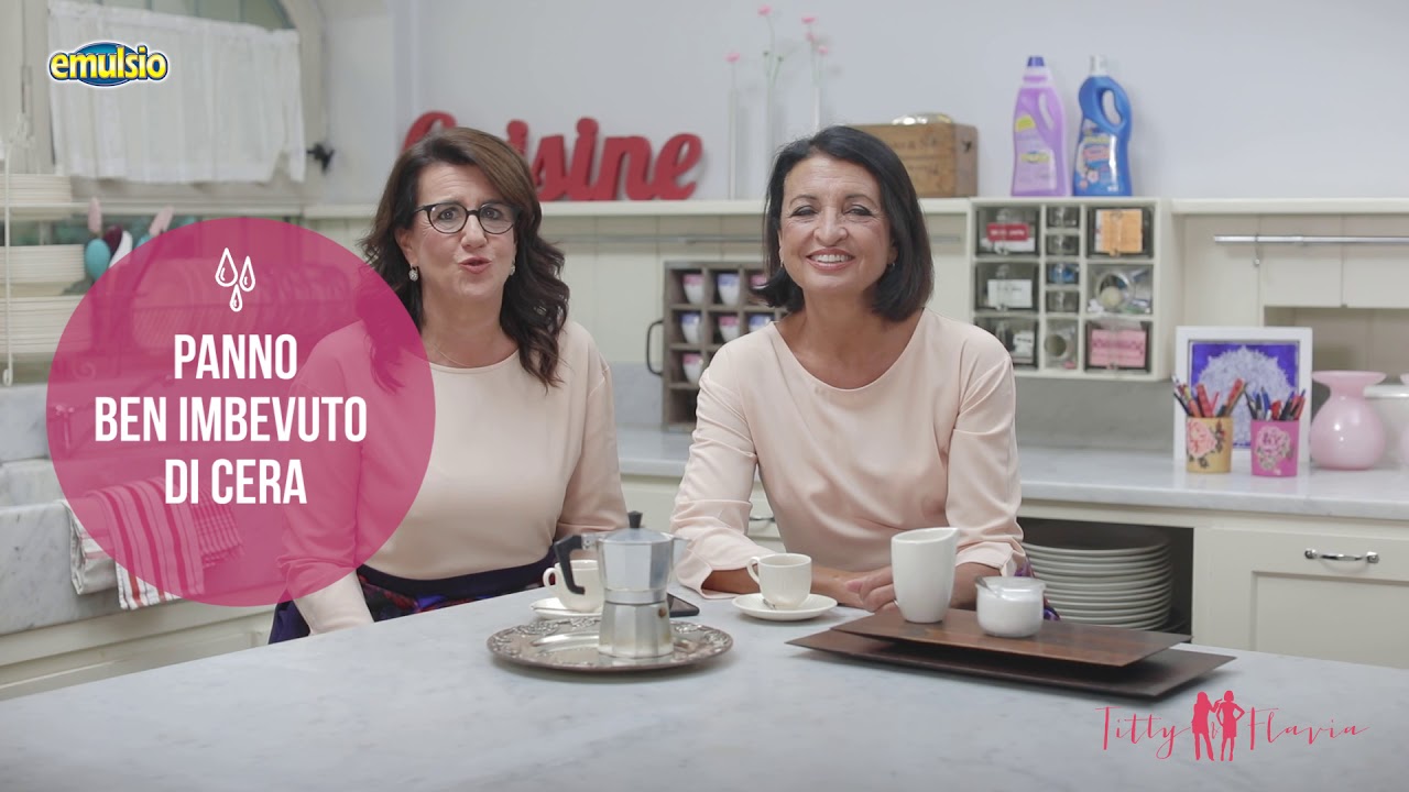 Titty e Flavia: Marmo bello e protetto, come nuovo!