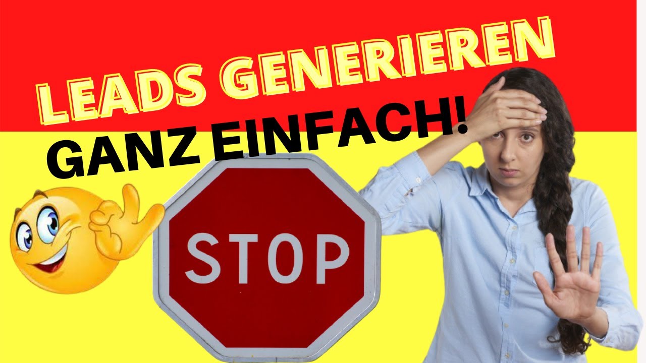 Leads generieren kostenlos-einfaches System-OHNE Erfahrung!