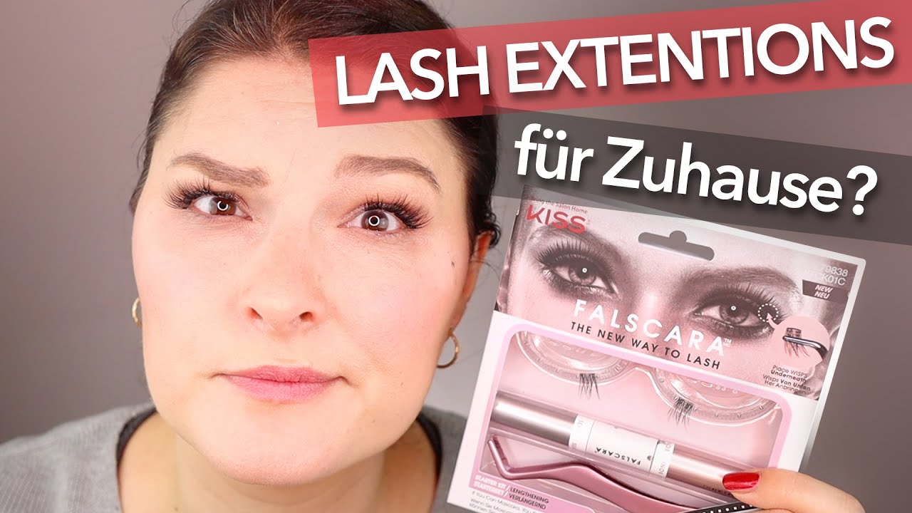 FALSCARA von KISS - LASH EXTENTIONS für Zuhause im Test #misolde