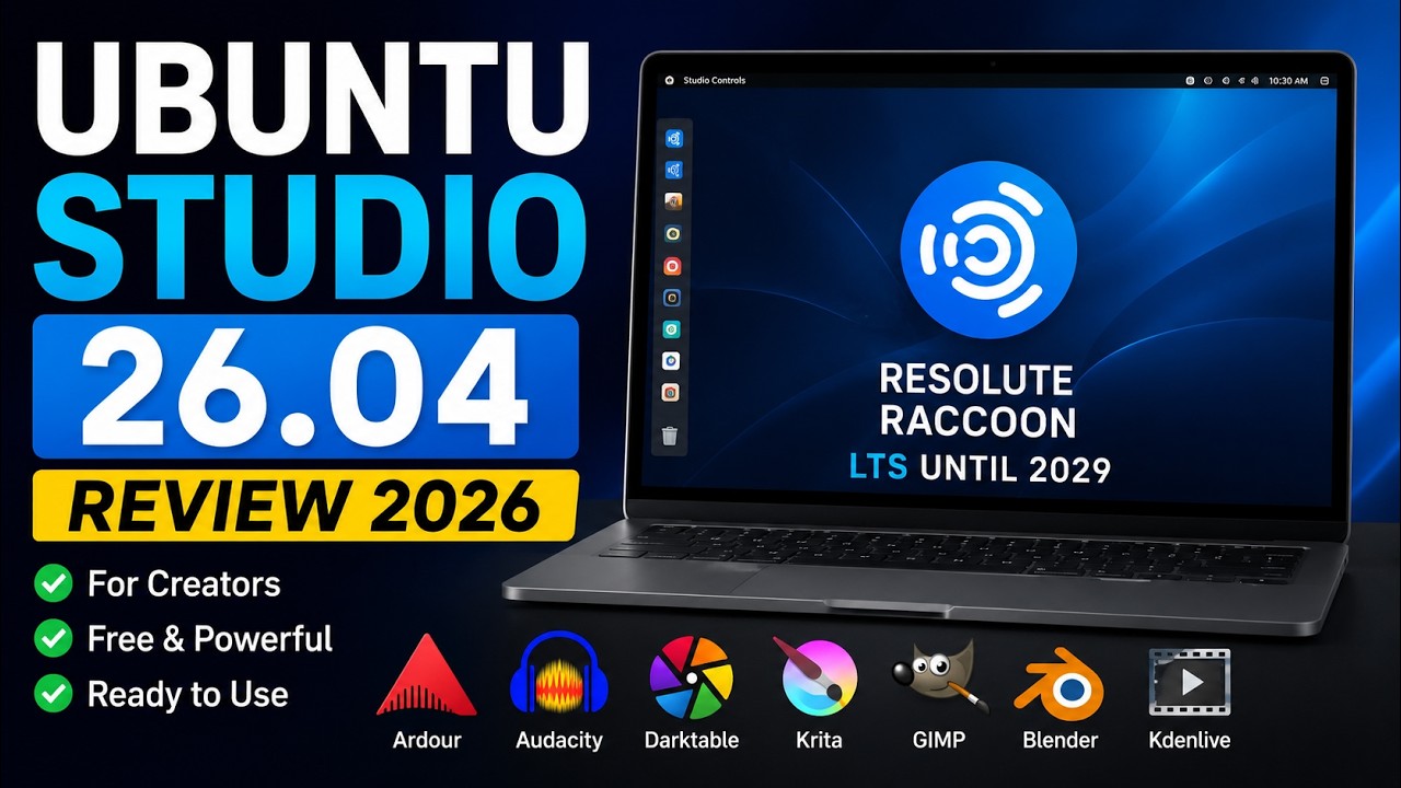 Обзор Ubuntu Studio 26.04 &mdash; лучшая бесплатная ОС Linux для творческих людей в 2026 году?
