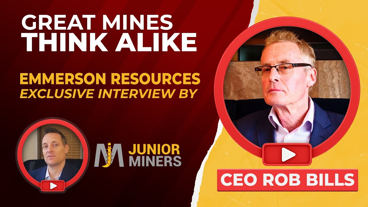 Interview of Rob Bills Managing Director and CEO of Emmerson Resources | Gold Mining Company