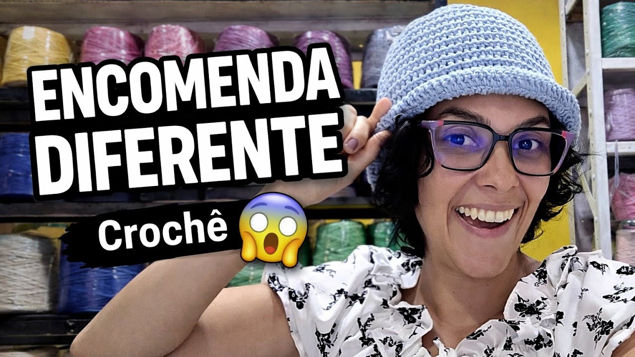 🎯ESSA ENCOMENDA FOI DIFERENTE DE TUDO QUE JÁ FIZ 😱 #crochê #encomenda #crochêartesanal