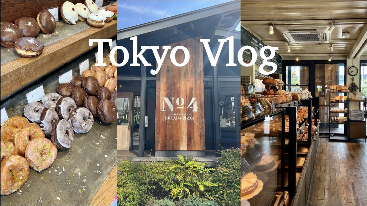 Tokyo Vlog | Eating Out (The Cafe by Aman, Tendon, I'm Donut? Shibuya), Daily Life, Grocery Shopping