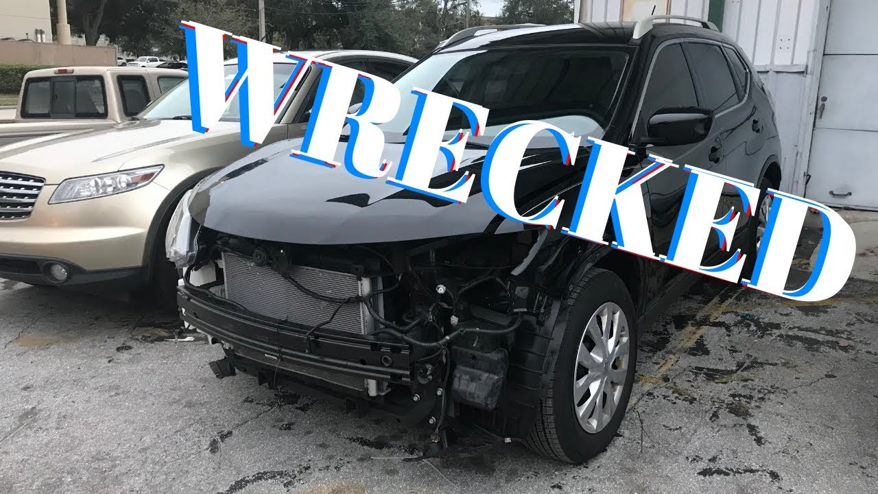 WRECKED 2015 Nissan Rogue FIXED In 1 DAY!!!
