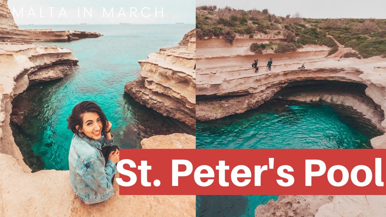 Marsaxlokk, Malta: The famous ST PETER'S POOL in a traditional fishing village