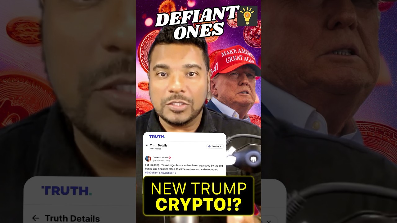 🚨 TRUMP&rsquo;S NEW CRYPTO PROJECT?! 🌟