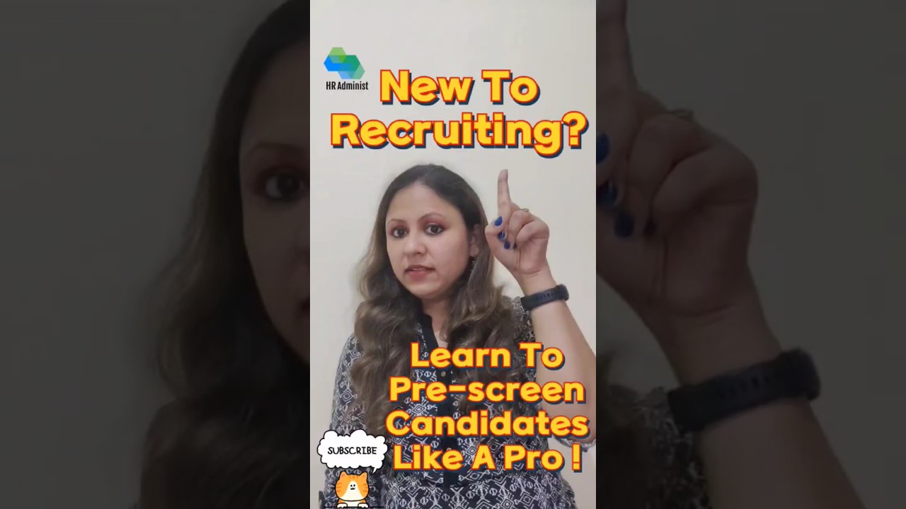 New To Recruiting? 5 Steps To Pre-screening Success ! #recruitment #recruiter #hiring #jobsearch