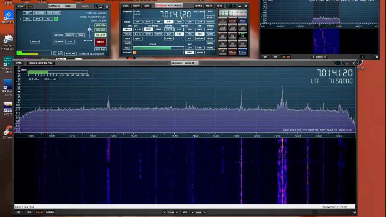 SDR AO VIVO - RADIO ESCUTA DESDE SAO  PAULO BRASIL - LIVE SDR RADIO