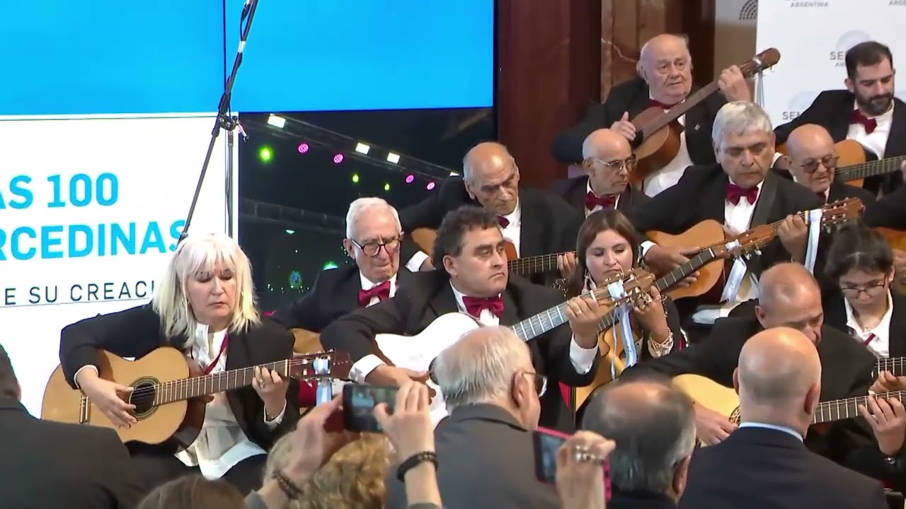 El Choclo - 100 Guitarras Mercedinas en el Senado de la Nación