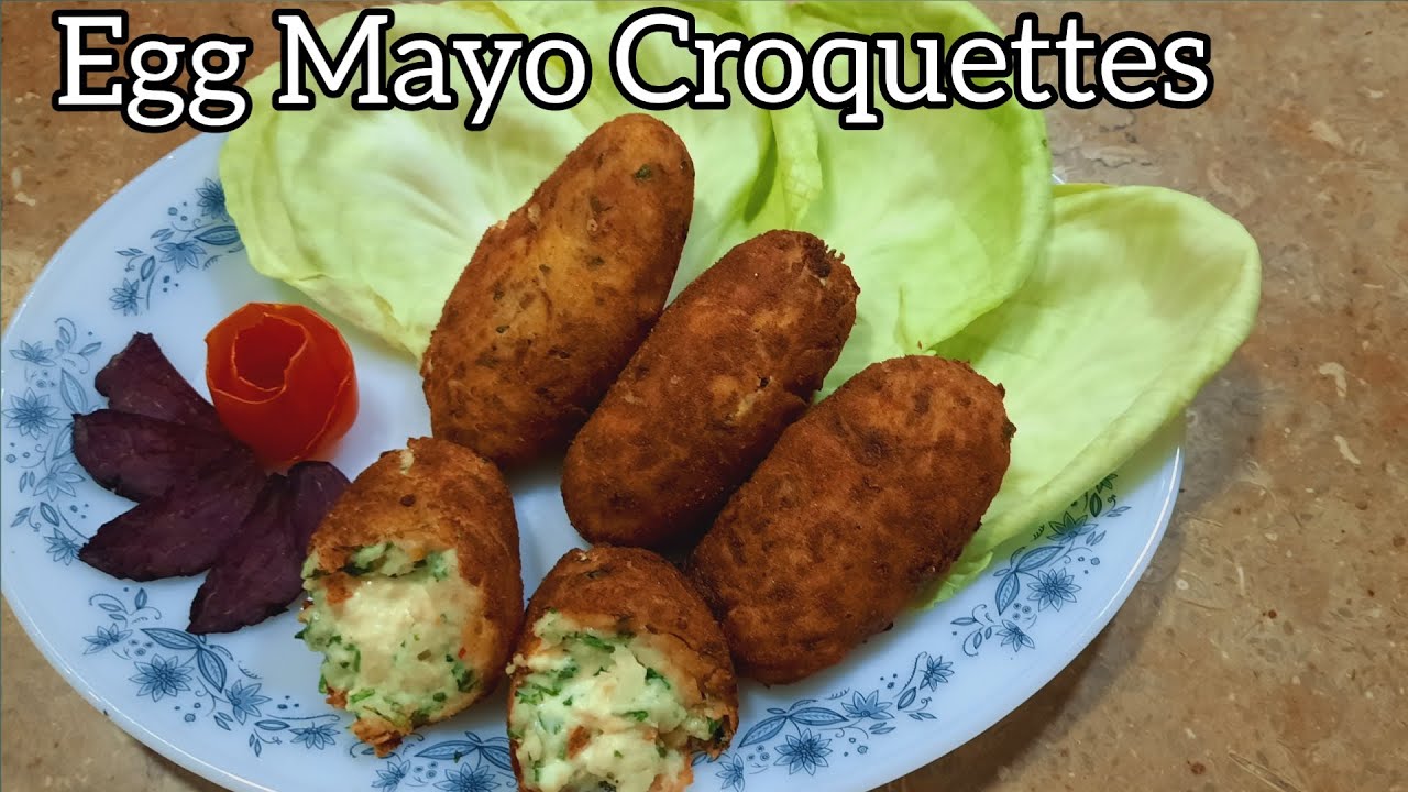 Egg Mayo Croquettes || Croquettes Recipe || Ramadan Recipe 2021 by Halal Cuisine