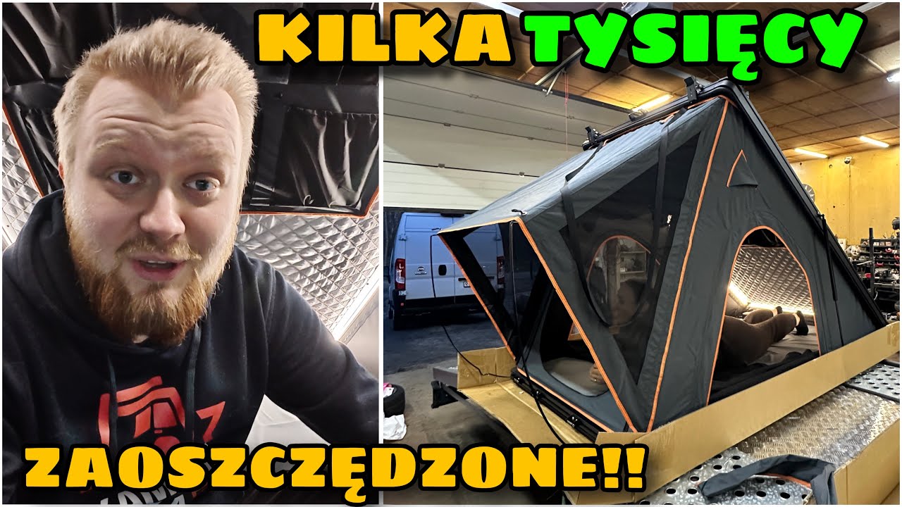 Okazja ROKU!!! Namioty dachowe za bezcen!!! QUAD finalnie skończony!! Odc.442