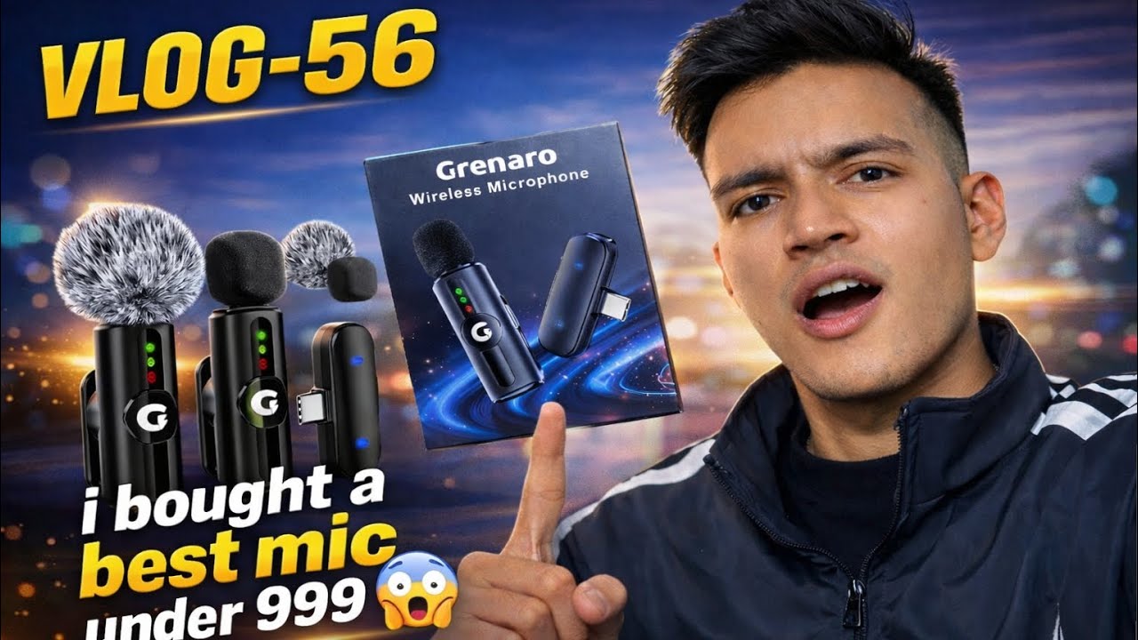 Finally i bought Grenaro s12 mic for my vloging channel 🥹 / VLOG-56
