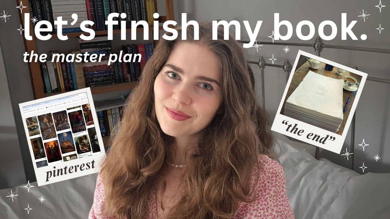 let's finish my book 📝✨ *everything* i need to do