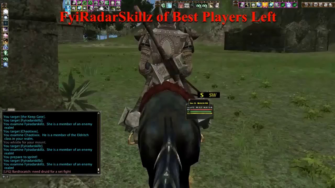 Daoc:  FyiRadarSkillz vs Professional Gamer - TITLE FIGHT ! (NATEBRUNER- YWAIN-LIVE SERVERS)