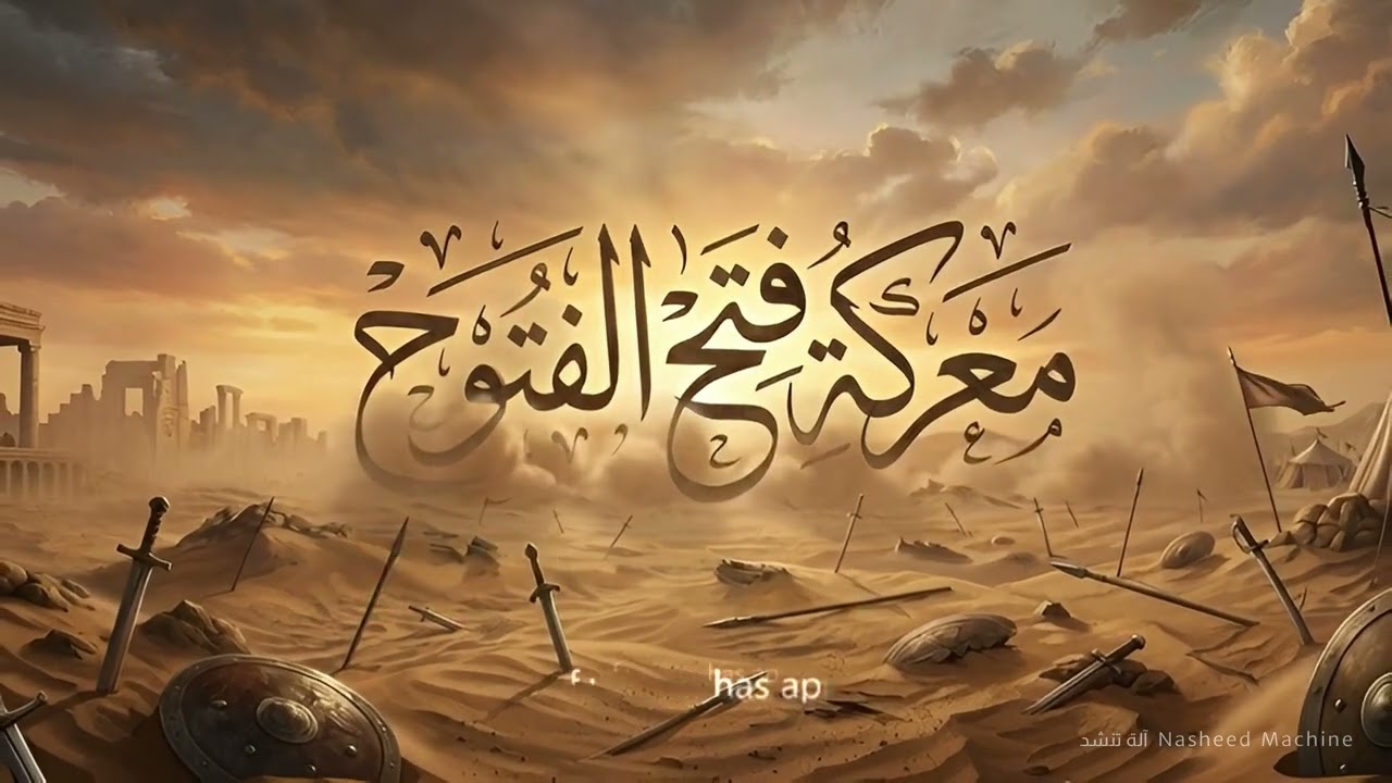 ملحمة فتح الفتوح ⚔ نشيد معركة نهاوند الخالدة (بصوت حماسي جبار) 🔥