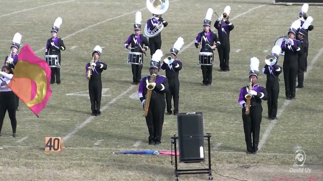 South Garner High School High School Marching Band at South View High School 10/8/2022