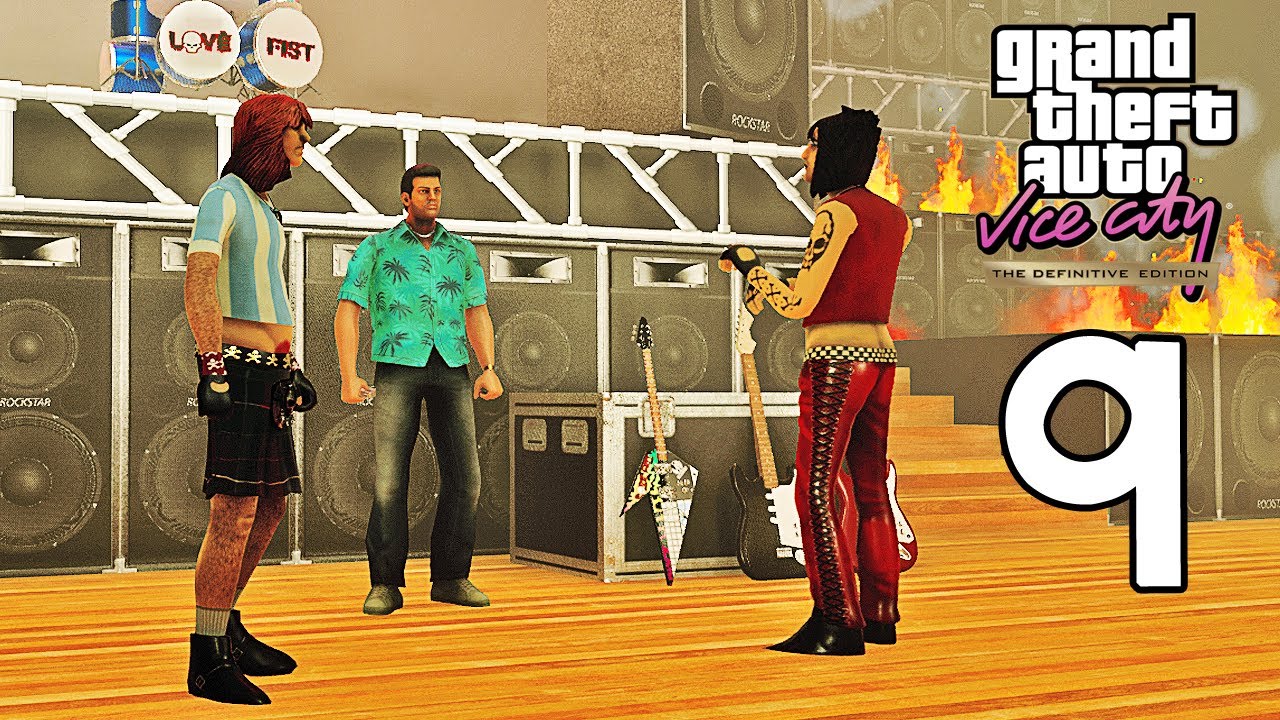 GTA VICE CITY DEFINITIVE EDITION BÖLÜM 9 - LOVE FIST KONSERİ