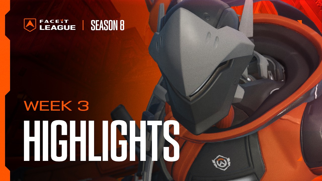 FACEIT League Highlights | Season 8 &bull; Week 3 | Overwatch Montage