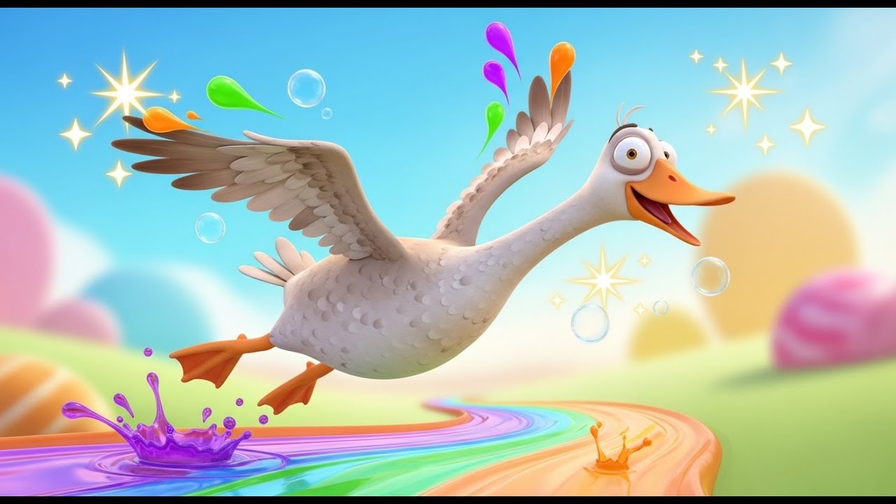 Silly Goose Beseitigt Den Saft | Lustige Kinderreime und Mitmachlieder Sammlung