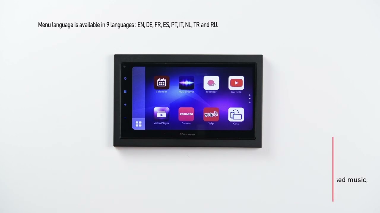 DMH-A340DAB Multimedia Receiver