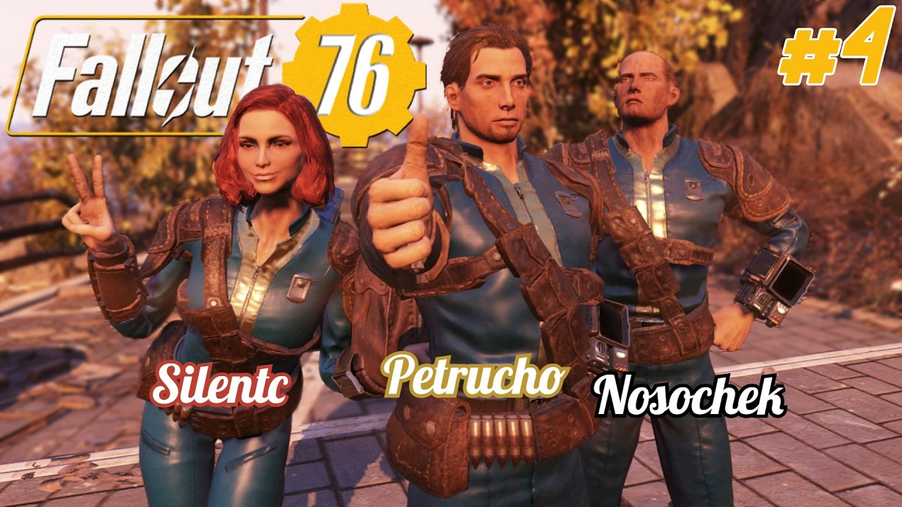 Просто gameplay Fallout 76 с друзьями #4