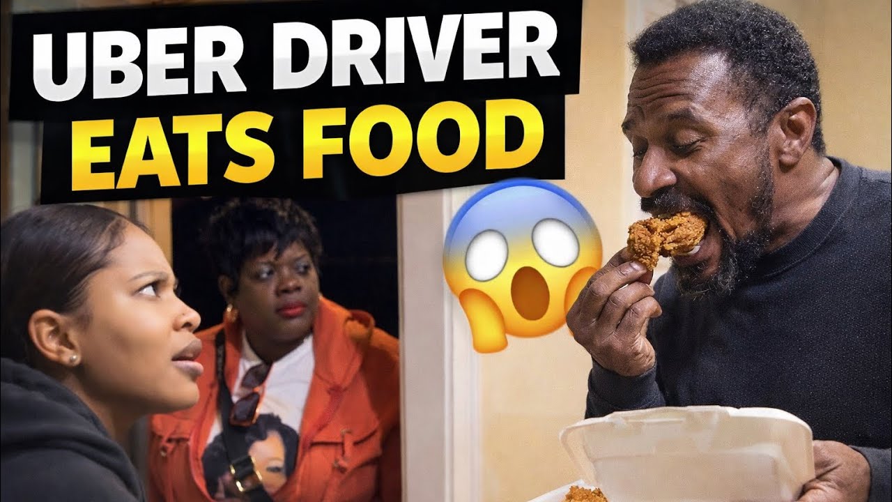 Это не водитель Uber ест мою еду, как будто она его 😳