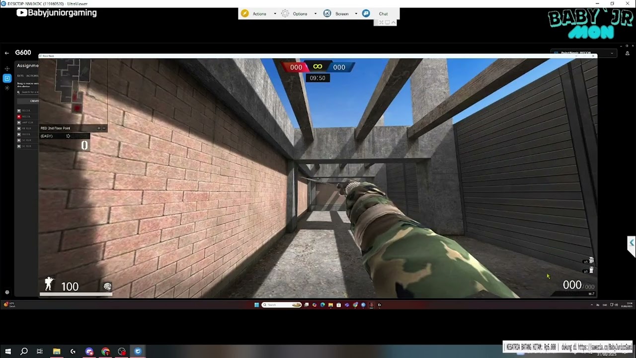 Setting macro customer LOGITECH G600 || MACRO POINTBLANK