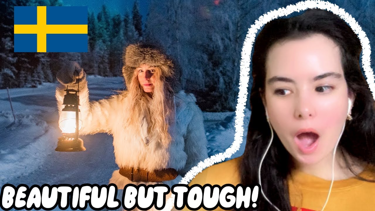 American Girl Reacts to Living with the Dark Winters in Sweden