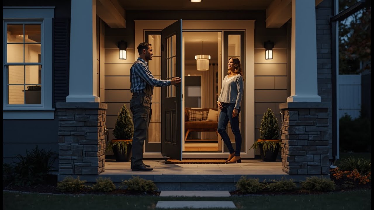 I Was Changing Her Door Locks.