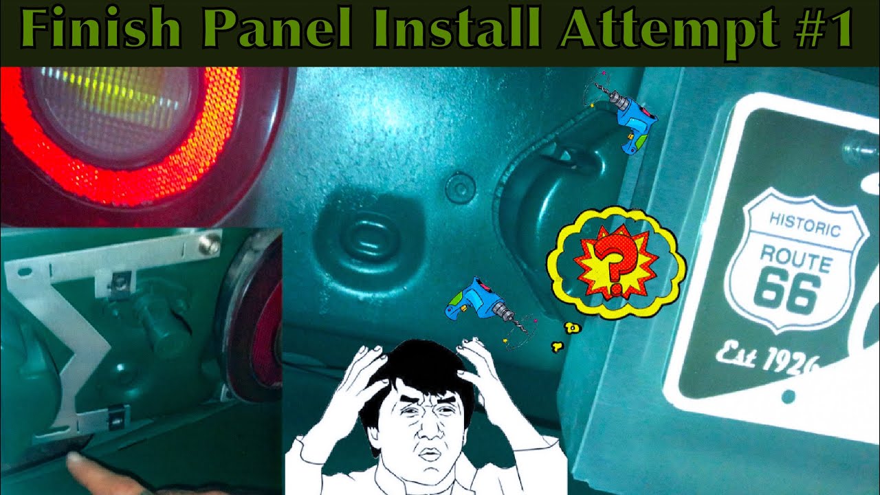 FAIL!!! LRB Speed NA Miata Rear Finish Panel: Install Attempt #1