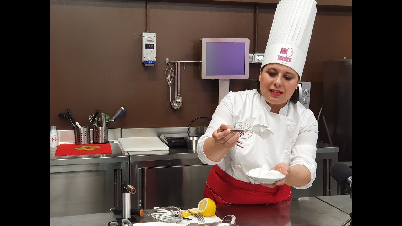 La meringa svizzera: video lezione di pasticceria