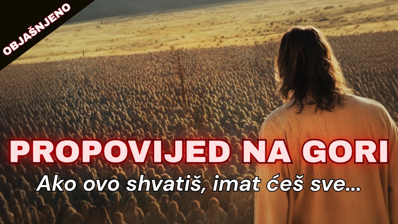 Moćne lekcije IZ PROPOVIJEDI NA GORI: Isusove riječi koje će vas ostaviti bez riječi