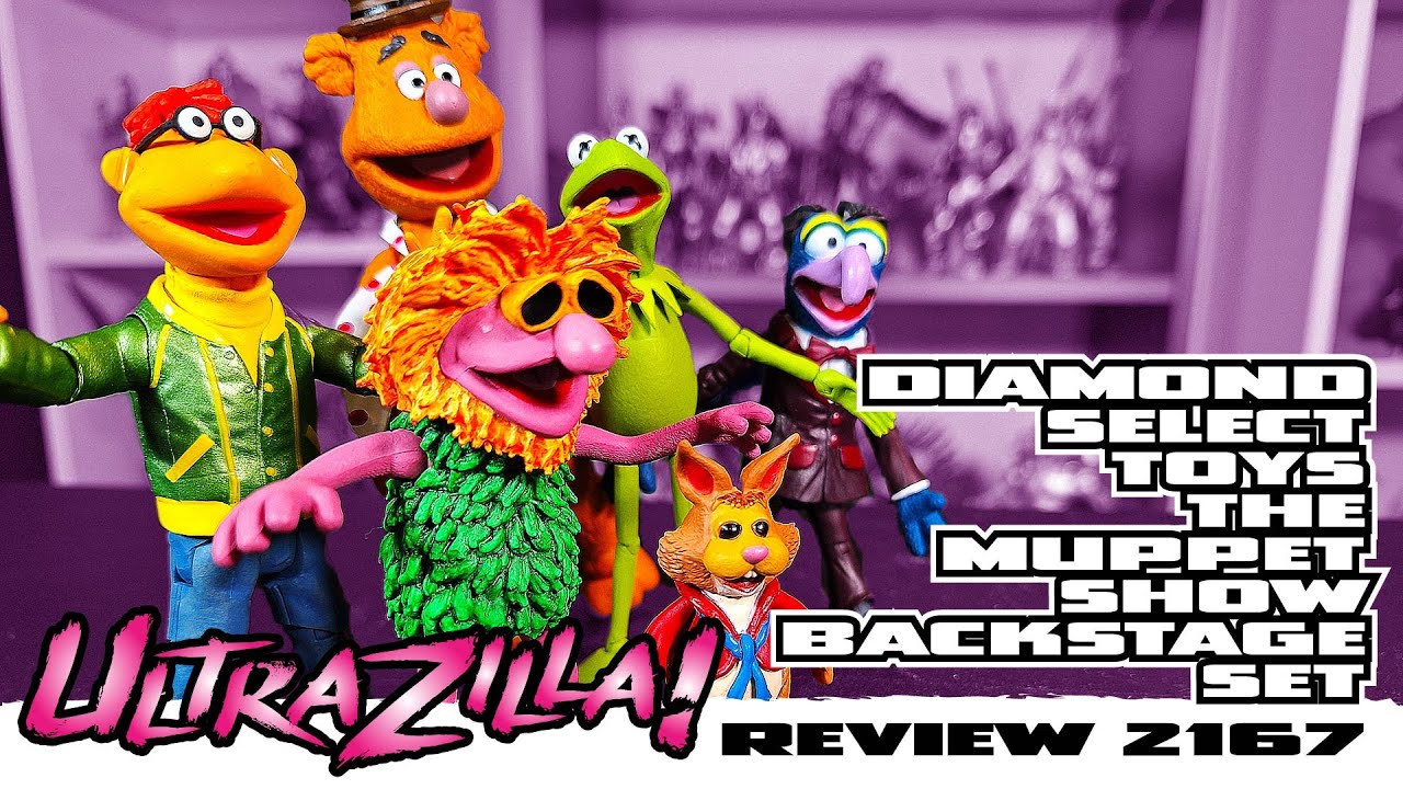 DIAMOND SELECT TOYS THE MUPPET SHOW BACKSTAGE SET | Review 2167